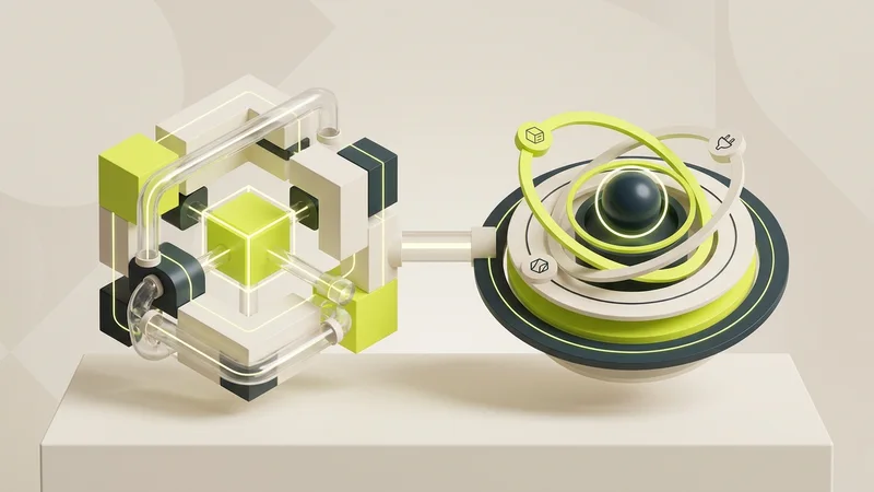 Abstracte Straffe Sites-illustratie bij Storyblok vs WordPress: welk CMS kies je in 2026?